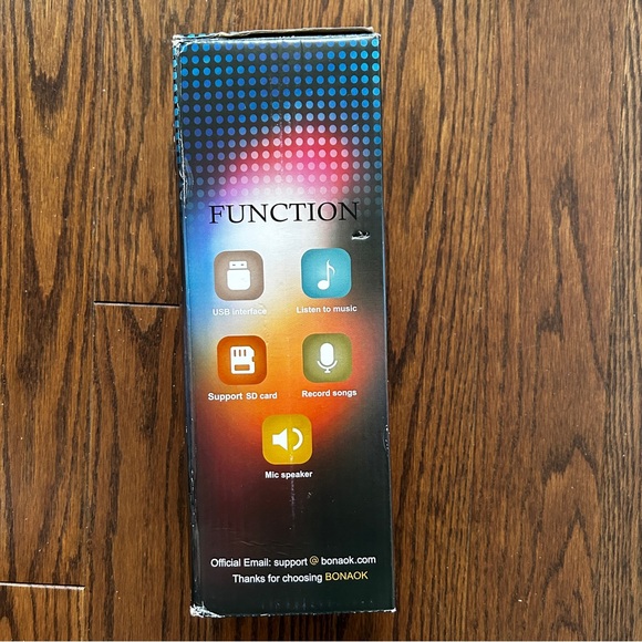 Bonaok Bluetooth Wireless Singing Karaoke Microphone - Picture 5 of 9